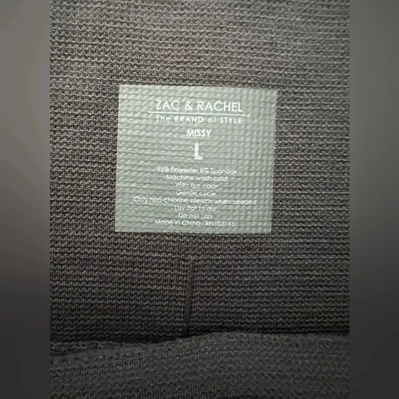 SET: Zac & Rachel | ladies fleece lined leggings, 2 pair. Size: L - Picture 10 of 15